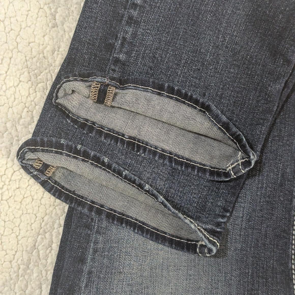 BKE Jake Straight Leg Dark Blue Jeans - Picture 7 of 7